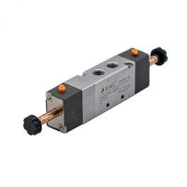 RV5322C-06-WX Пневмораспределитель 5/3 с закрытой центральной позицией, G1/8, без катушки
