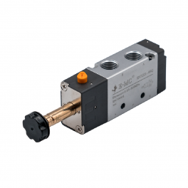 RV5221-08Q-WX Пневмораспределитель 5/2, G1/4, без катушки