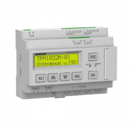 Регулятор для многоконтурных систем отопления и ГВС ТРМ1032М-11.00.Р